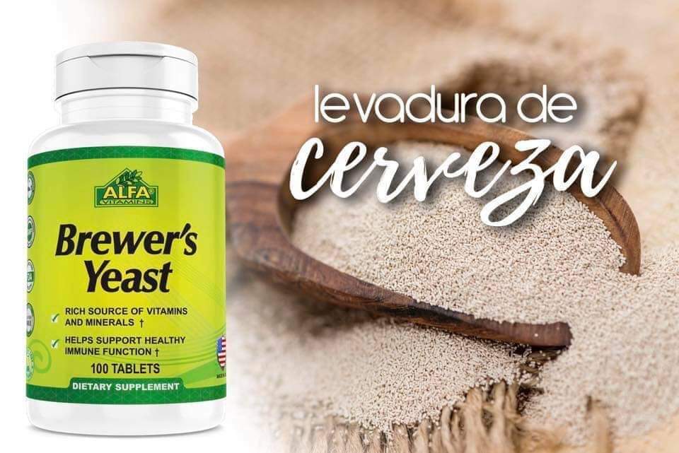 BREWERS YEAST (LEVADURA) 100 TABLETAS