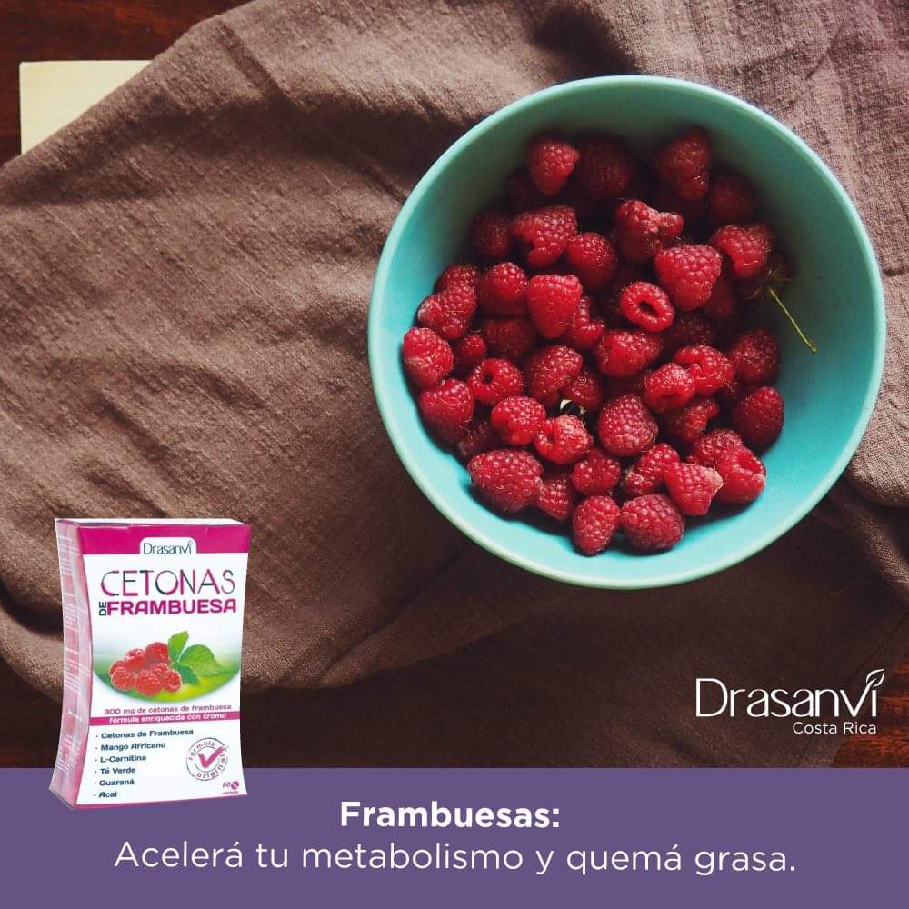CETONAS DE FRAMBUESA DRASANVI 60 COMPRIMIDOS