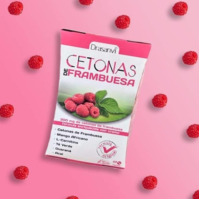 CETONAS DE FRAMBUESA DRASANVI 60 COMPRIMIDOS