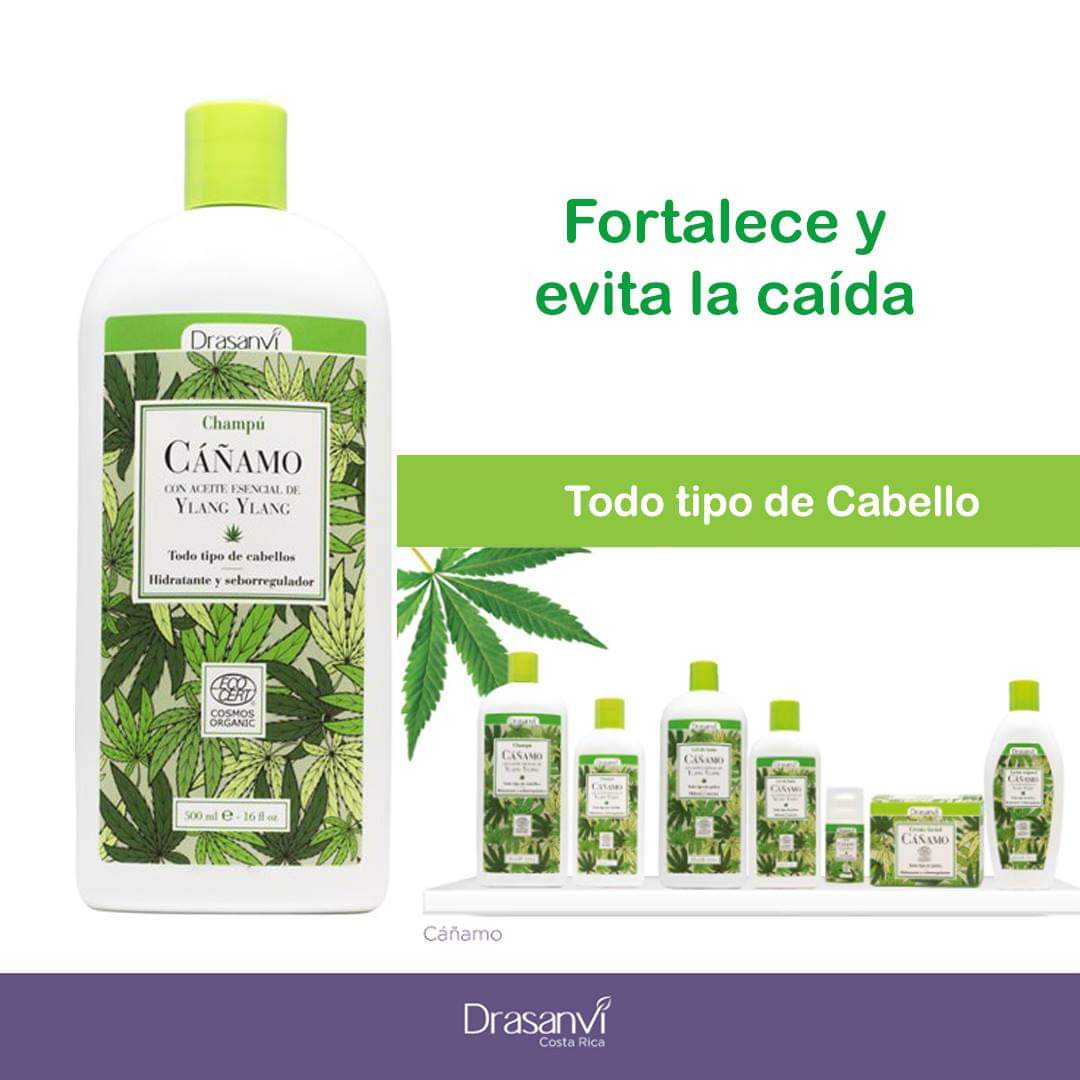 CHAMPÚ DE CAÑAMO DRASANVI 500ML