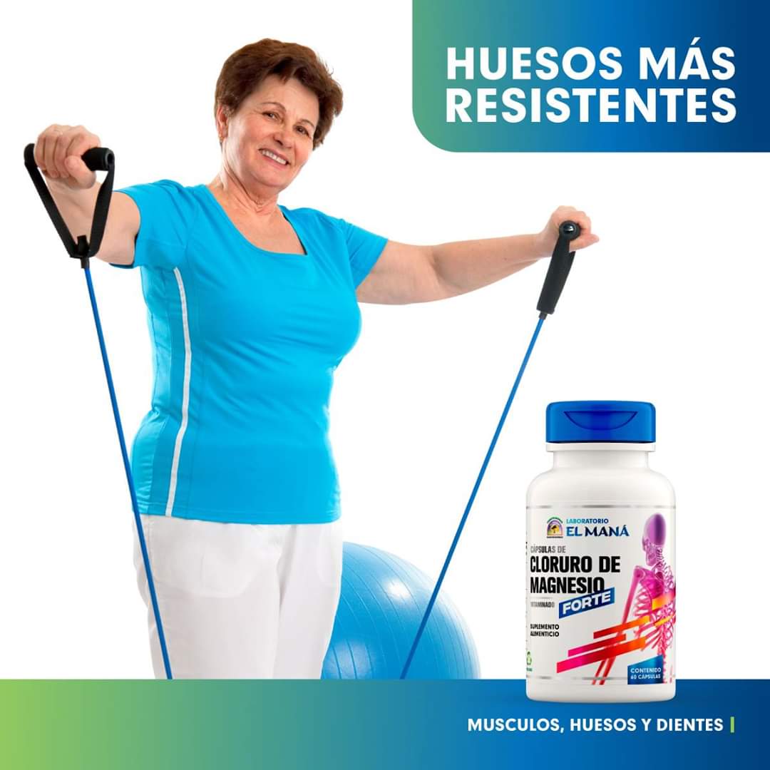 CLORURO DE MAGNESIO FORTE MANA 60 CÁPSULAS