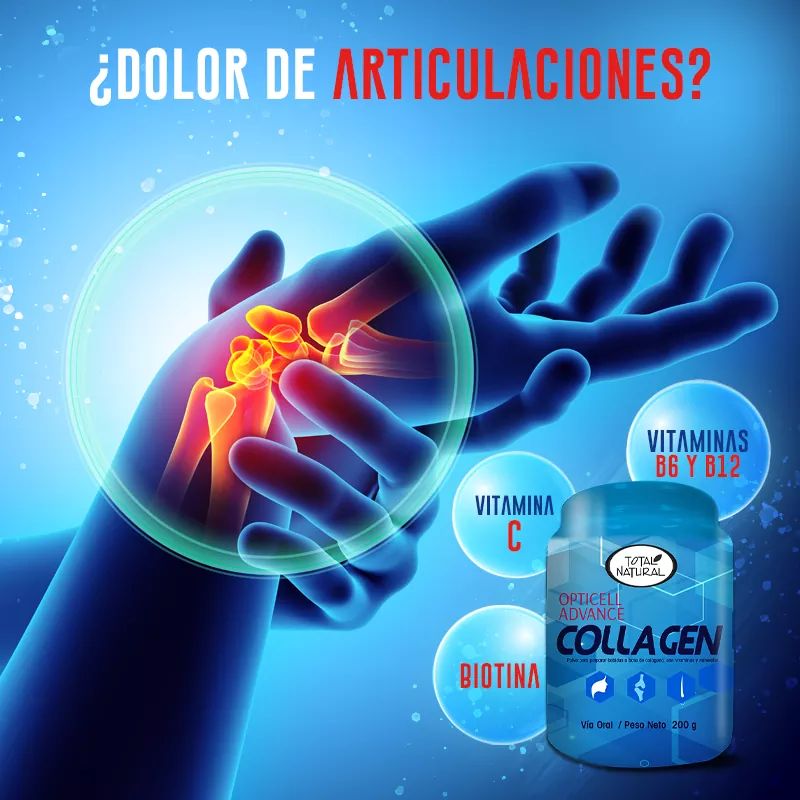 OPTICELL ADVANCE COLLAGEN DE TOTAL NATURAL 200G