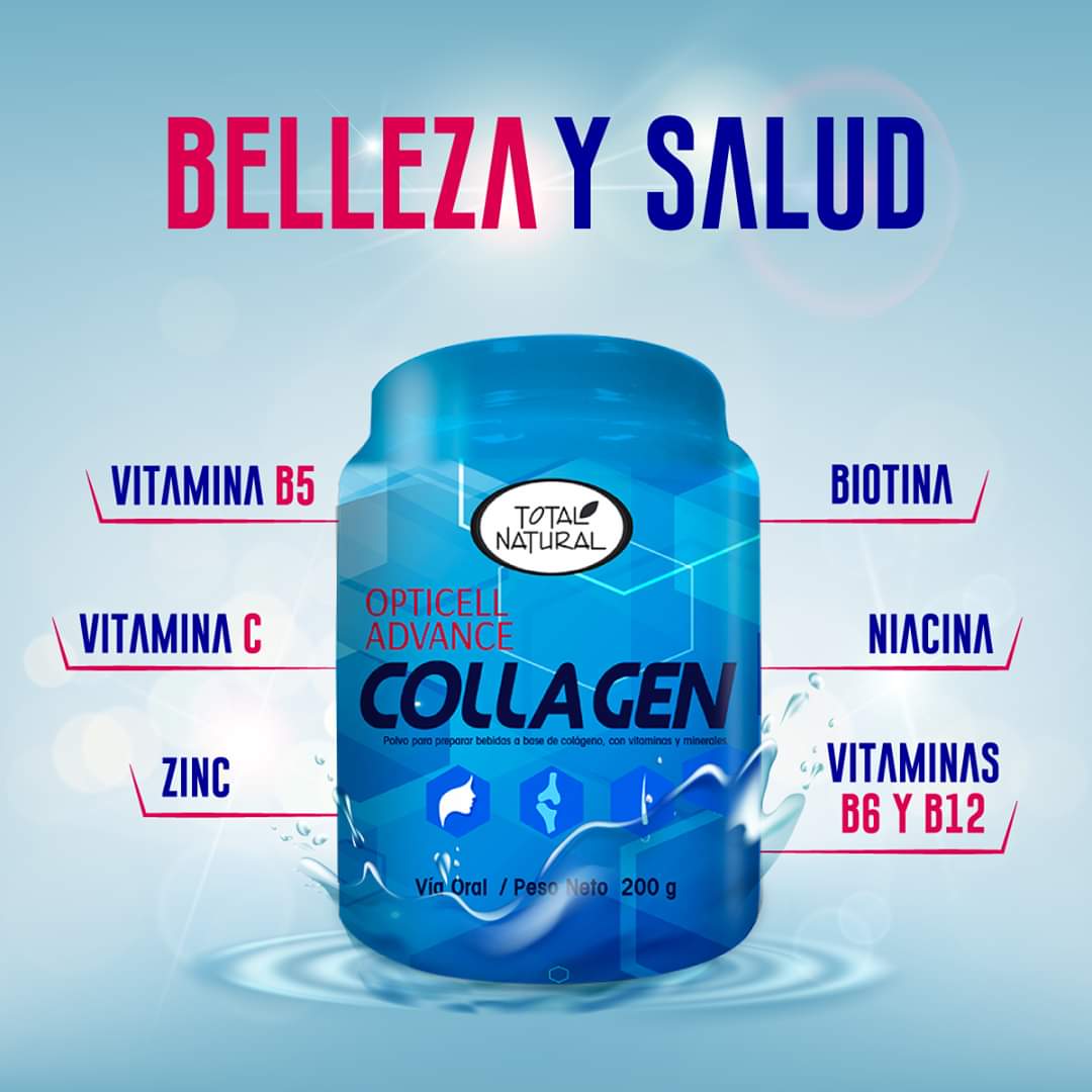 OPTICELL ADVANCE COLLAGEN DE TOTAL NATURAL 200G