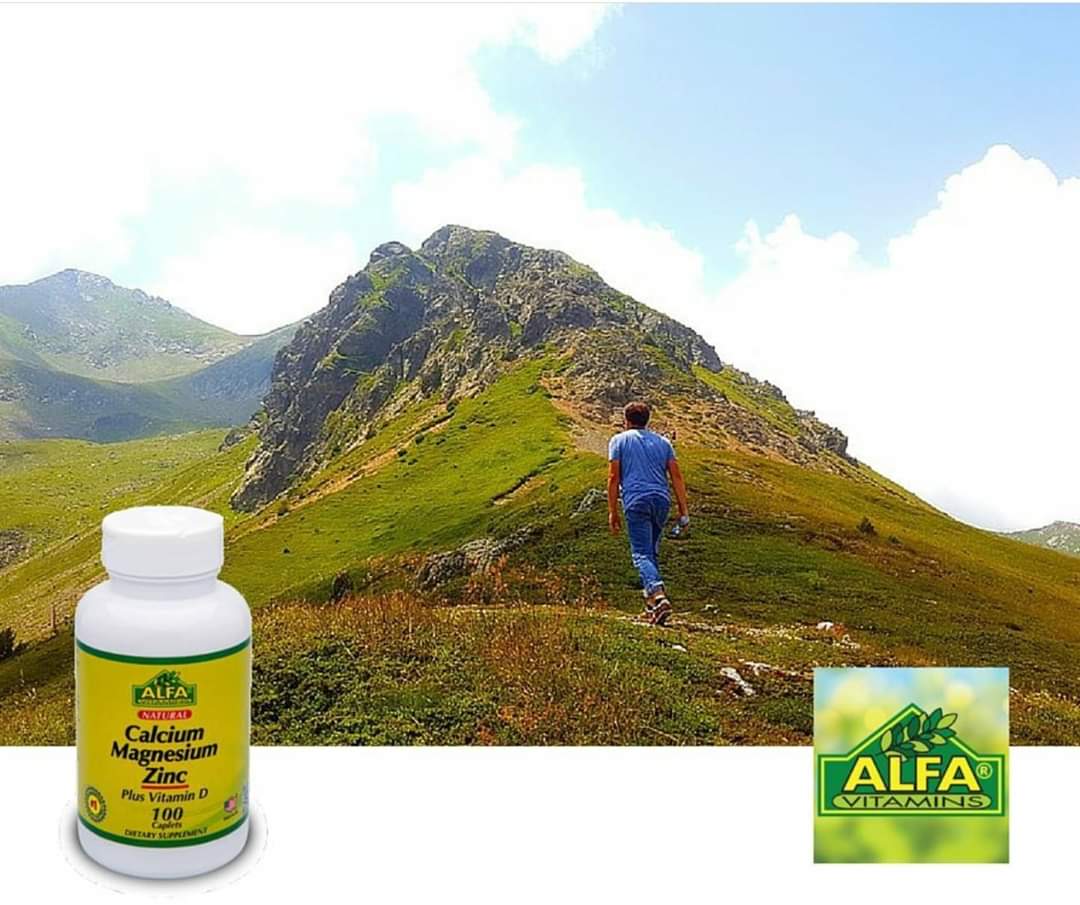 CALCIO MAGNESIO ZINC PLUS VITAMINA D ALFA 100 TABLETAS