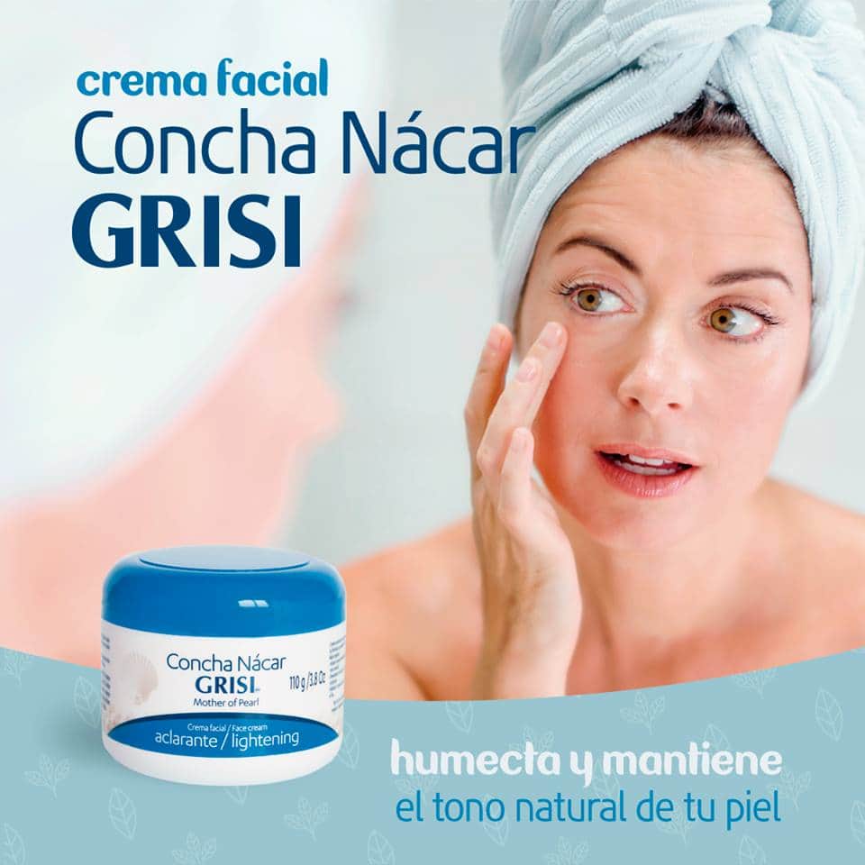 CREMA FACIAL CONCHA DE NACAR GRISI 110G