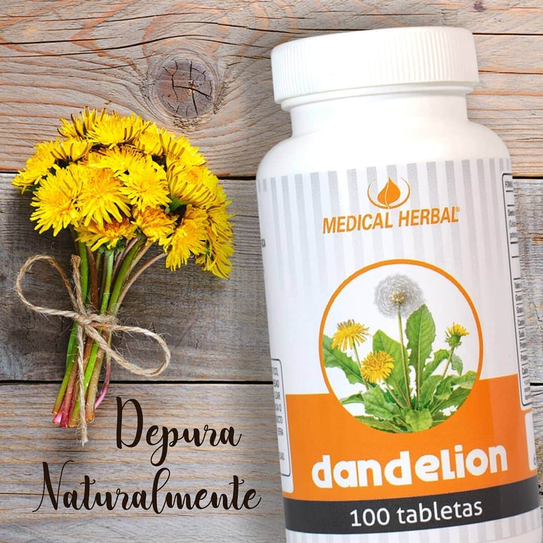 DANDELION MEDICAL HERBAL 100 TABLETAS