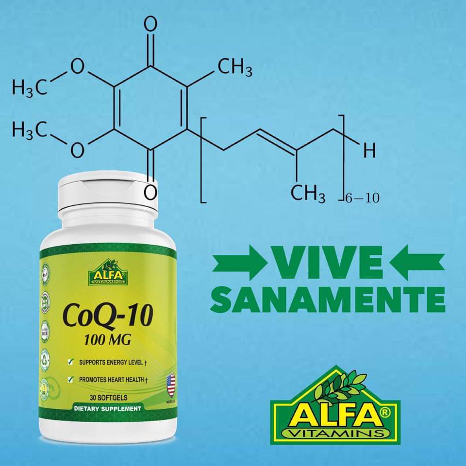 COQ-10 ALFA 100MG 30 SOFTGELS