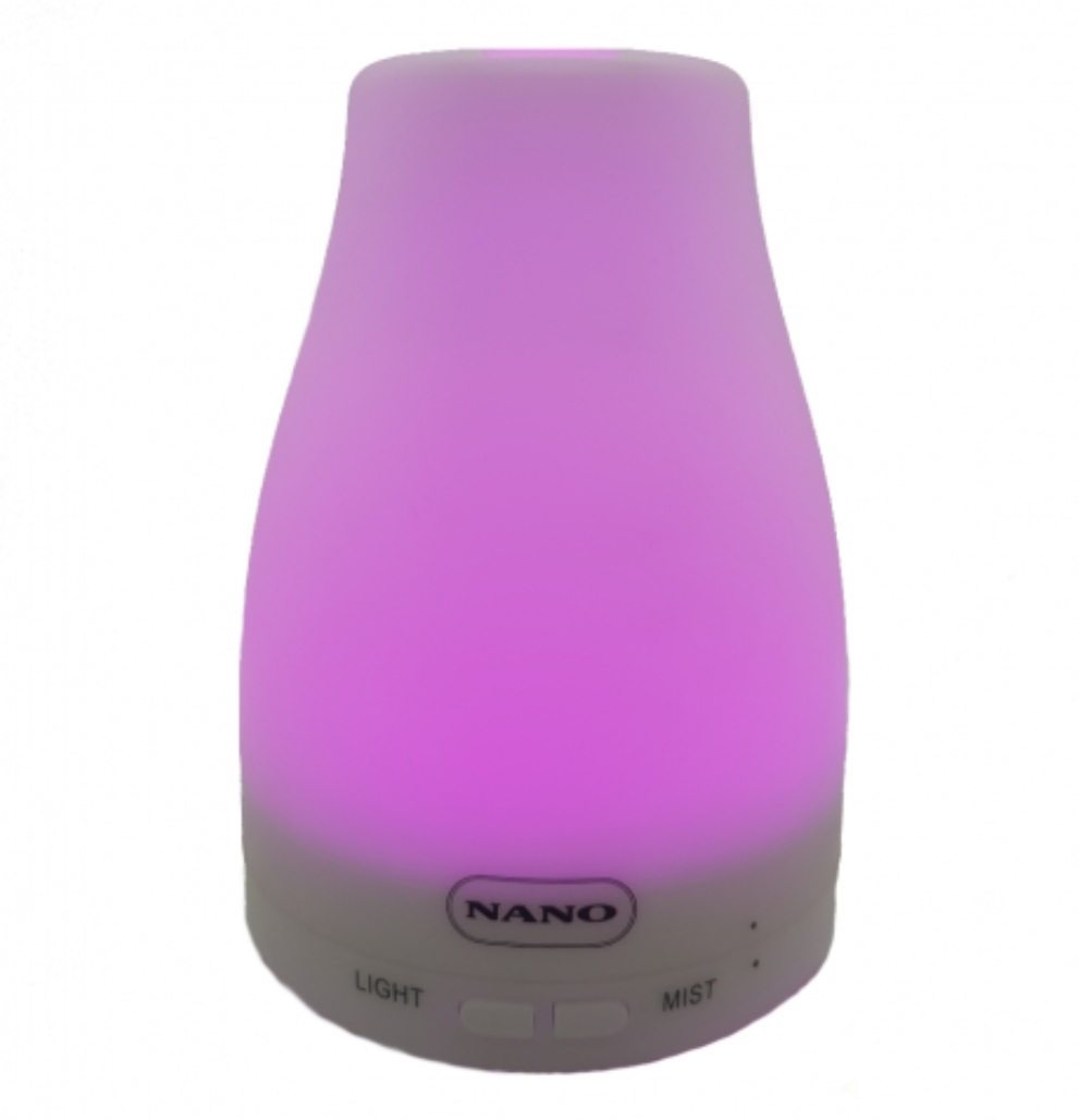 DIFUSOR NANO LED DE 7 COLORES