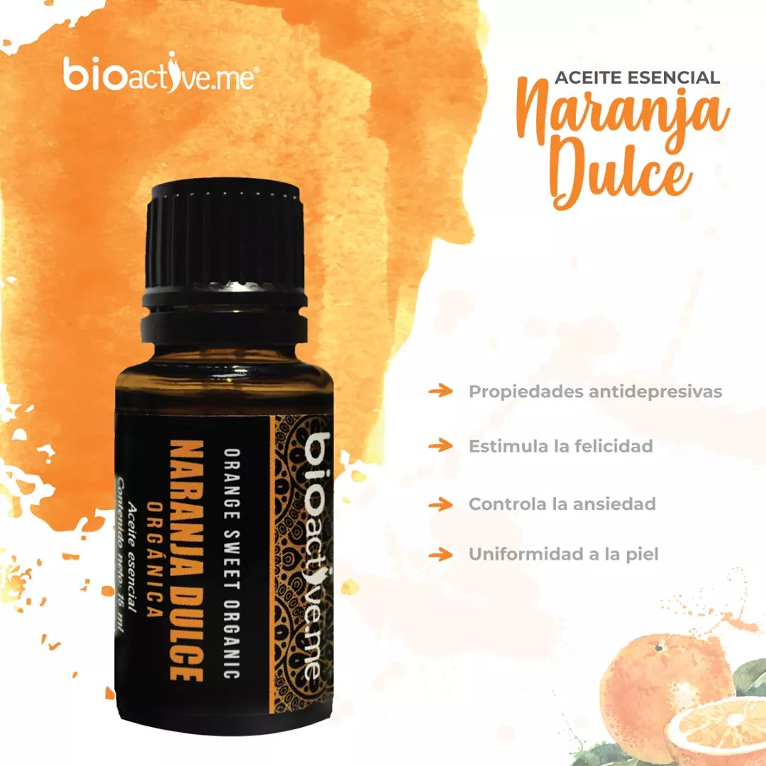 ACEITE ESENCIAL NARANJA DULCE BIOACTIVE.ME 15ML