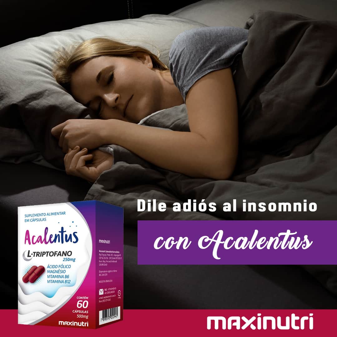 ACALENTUS MAXINUTRI 500MG 60 CÁPSULAS
