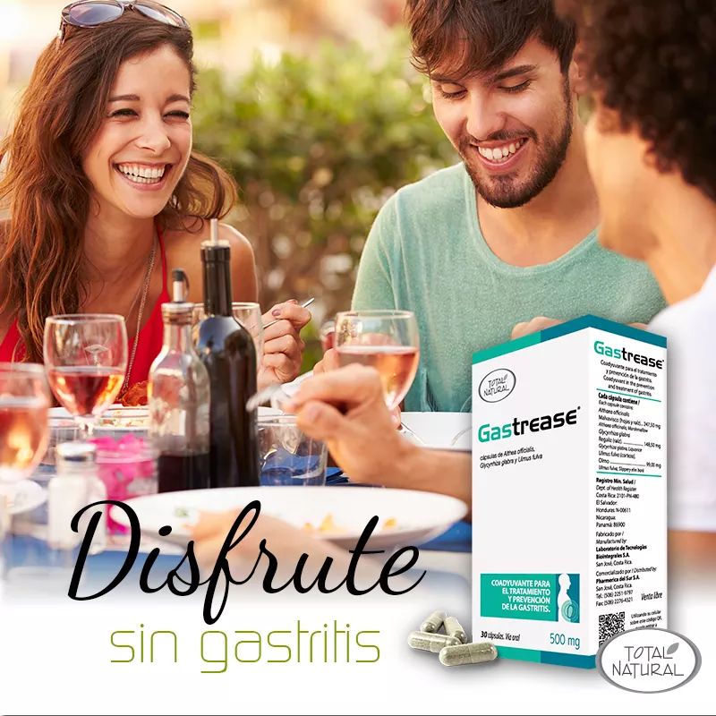 GASTREASE TOTAL NATURAL 30 CÁPSULAS