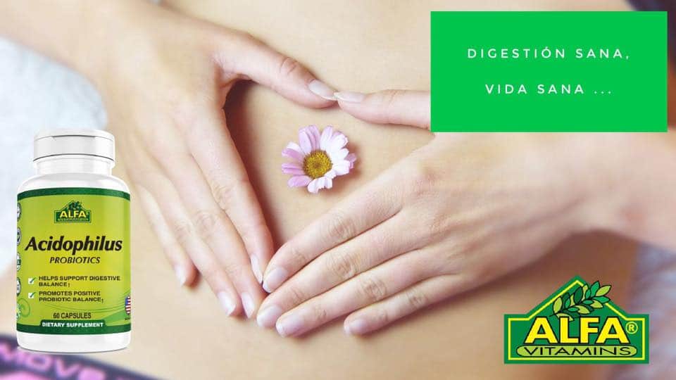 ACIDOPHILUS (PROBIOTICOS) ALFA 60 CÁPSULAS