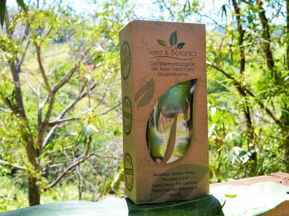 GEL DERMATOLOGICO DE ALOE VERA CON GUANABANA TERRA BOTANICS