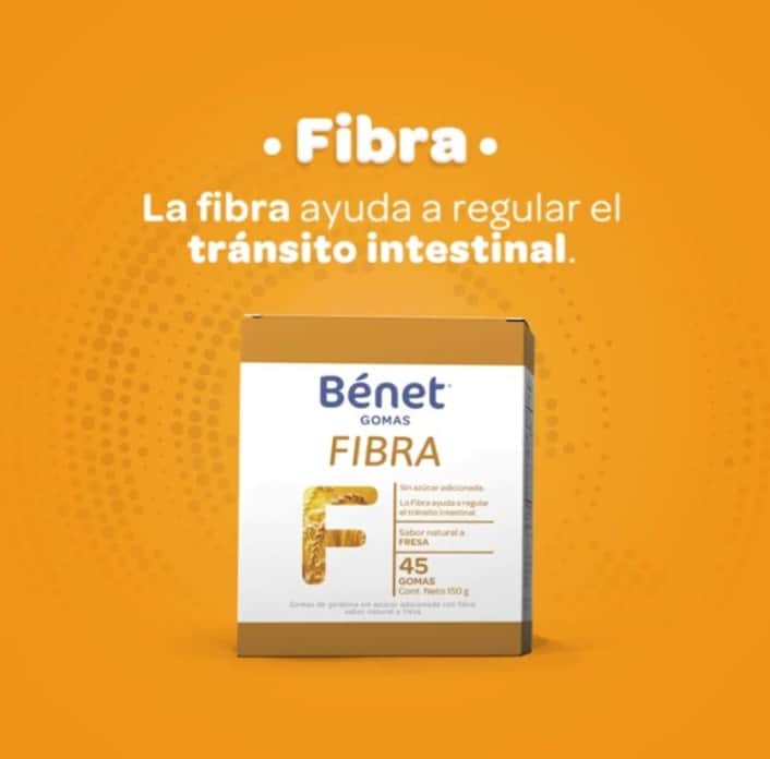 GOMAS FIBRA BÉNET 45 GOMAS