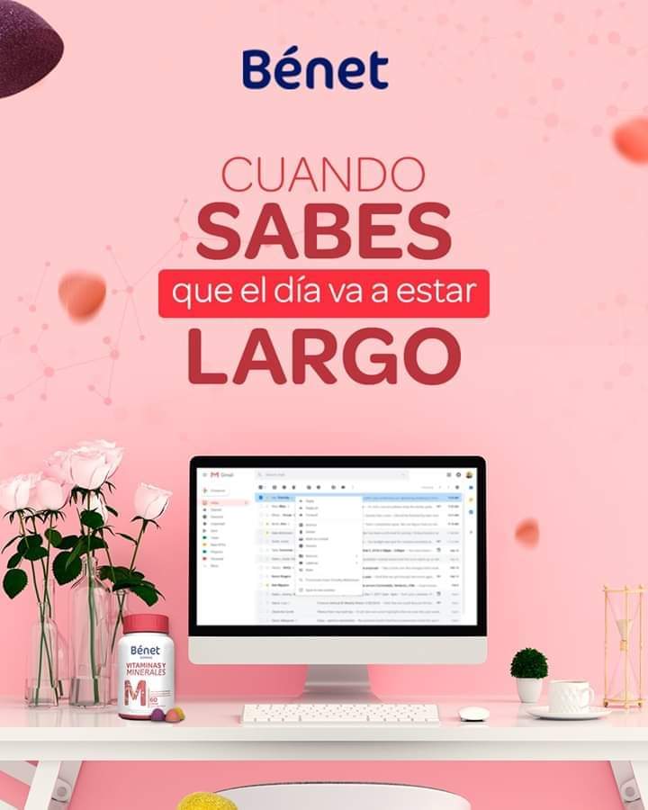 GOMAS VITAMINAS Y MINERALES BÉNET 60 GOMAS
