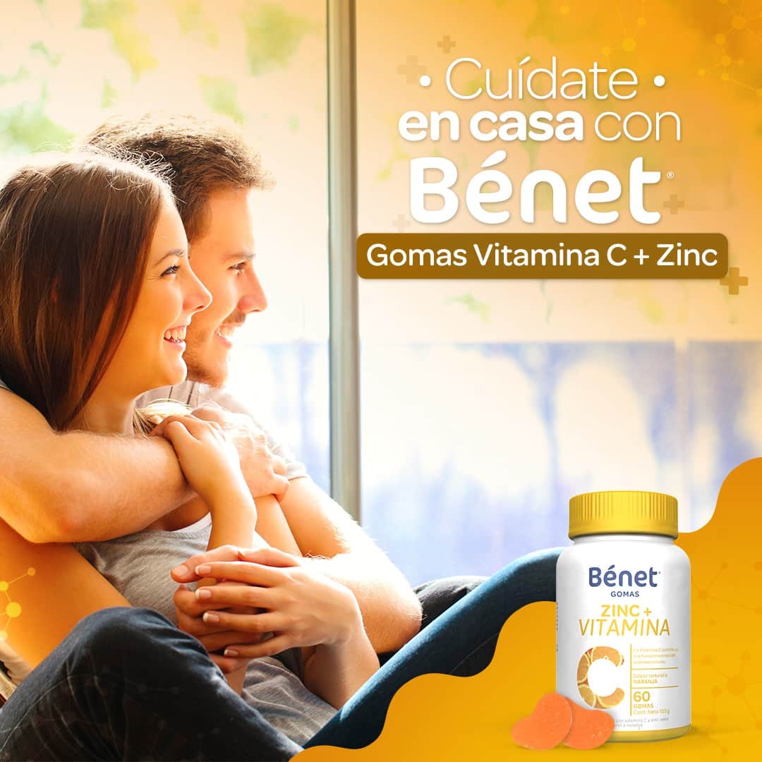 GOMAS ZINC+VITAMINA C BENET 60 CÁPSULAS