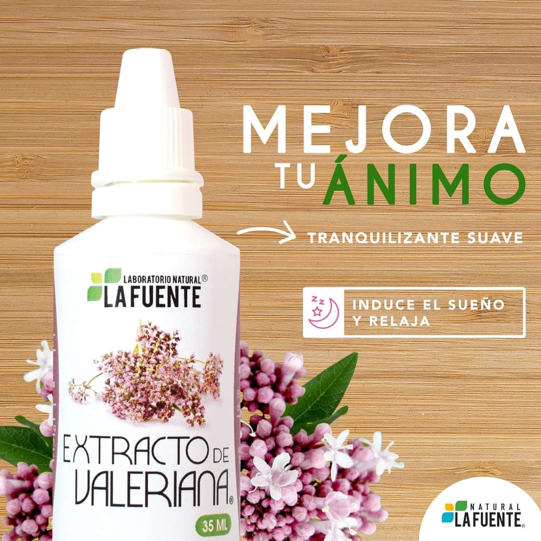 GOTAS VALERIANA NATURAL LA FUENTE 35ML