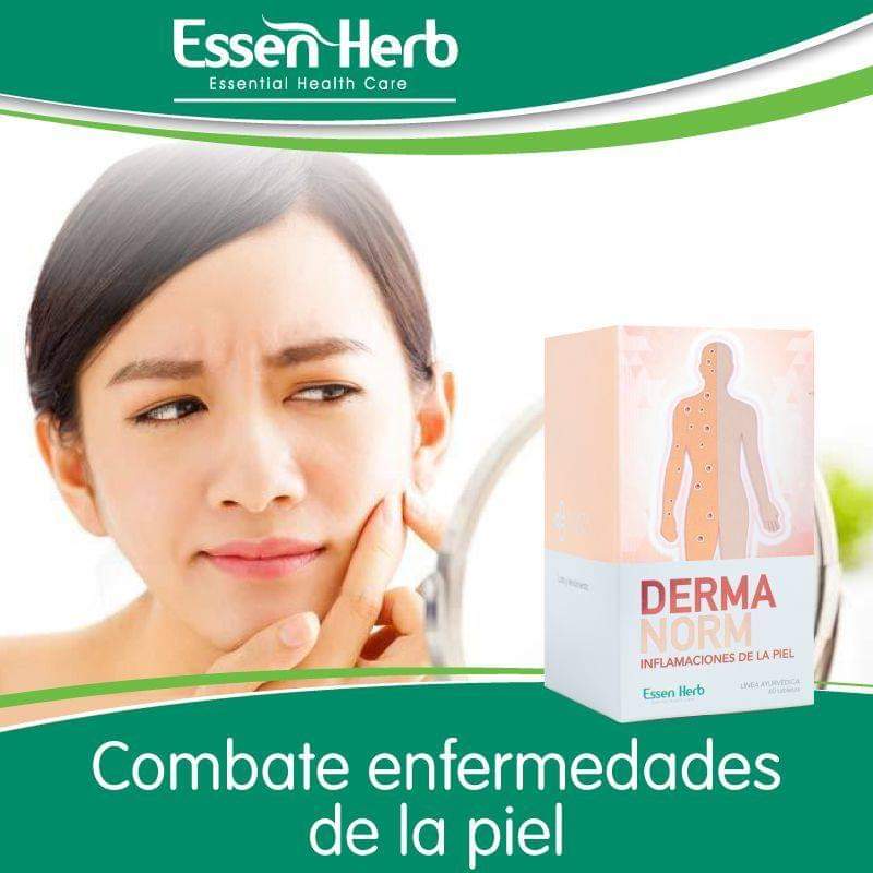 DERMA NORM ESSEN HERB 60 TABLETAS