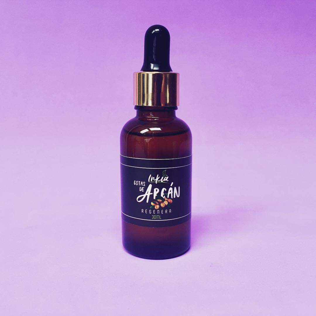 GOTAS ALISANTES CON ARGAN PARA CABELLO INKIA 30ML