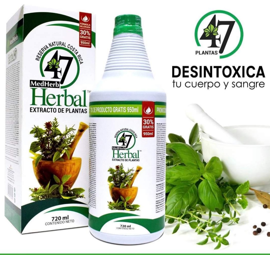 HERBAL 47 PLANTAS 950ML