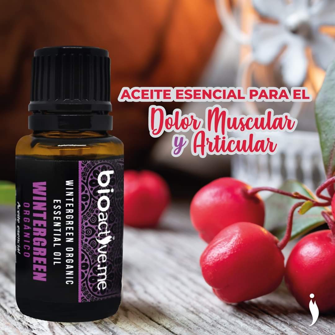 ACEITE ESENCIAL WINTERGREEN BIOACTIVE.ME 15ML