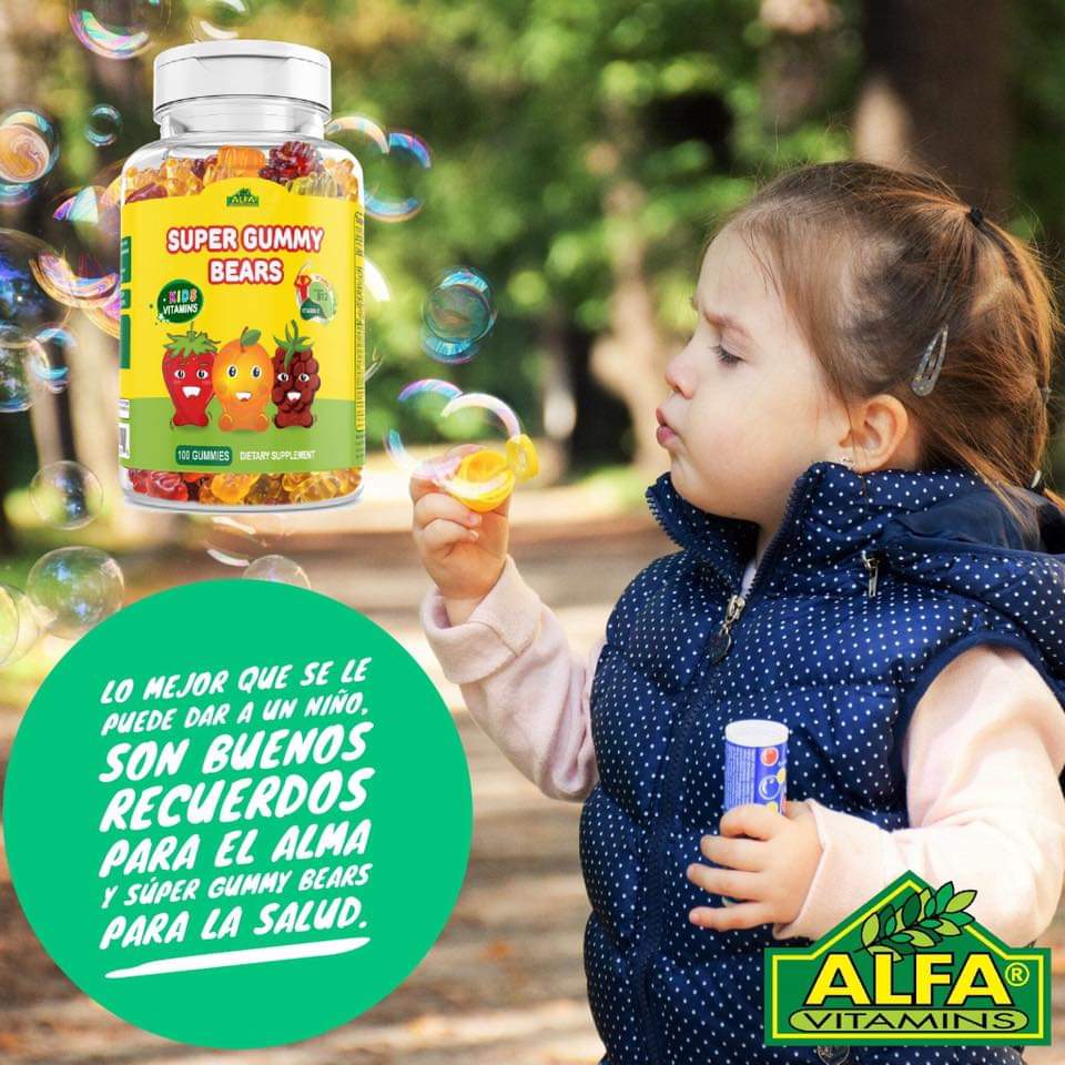 SUPER GUMMY BEARS ALFA 100 GUMMIES