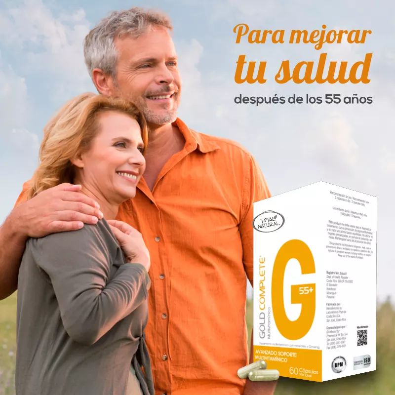 GOLD COMPLETE TOTAL NATURAL 60 CÁPSULAS