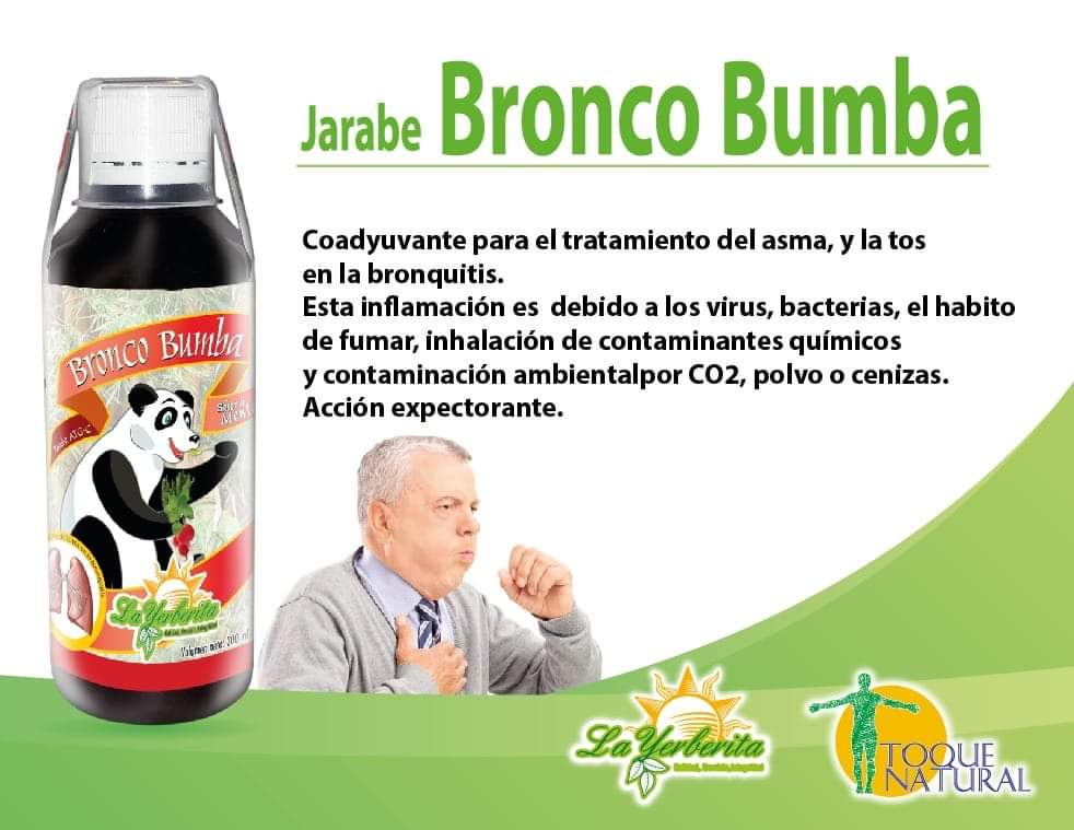 JARABE BRONCO BUMBA MENTA 200ML
