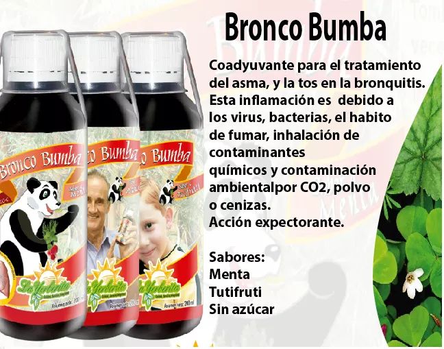 JARABE BRONCO BUMBA PARA NIÑO 200ML