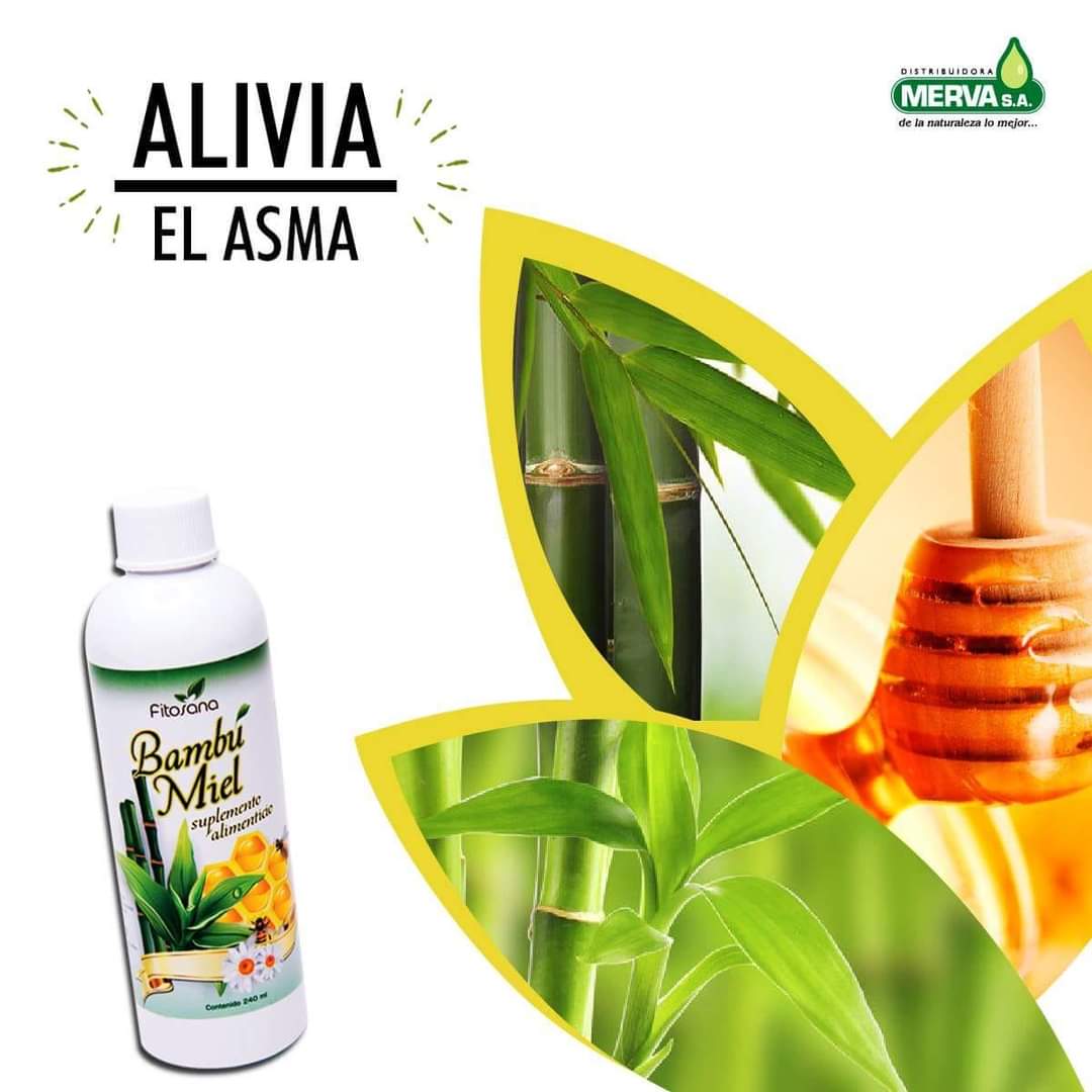 JARABE DE BAMBU CON MIEL