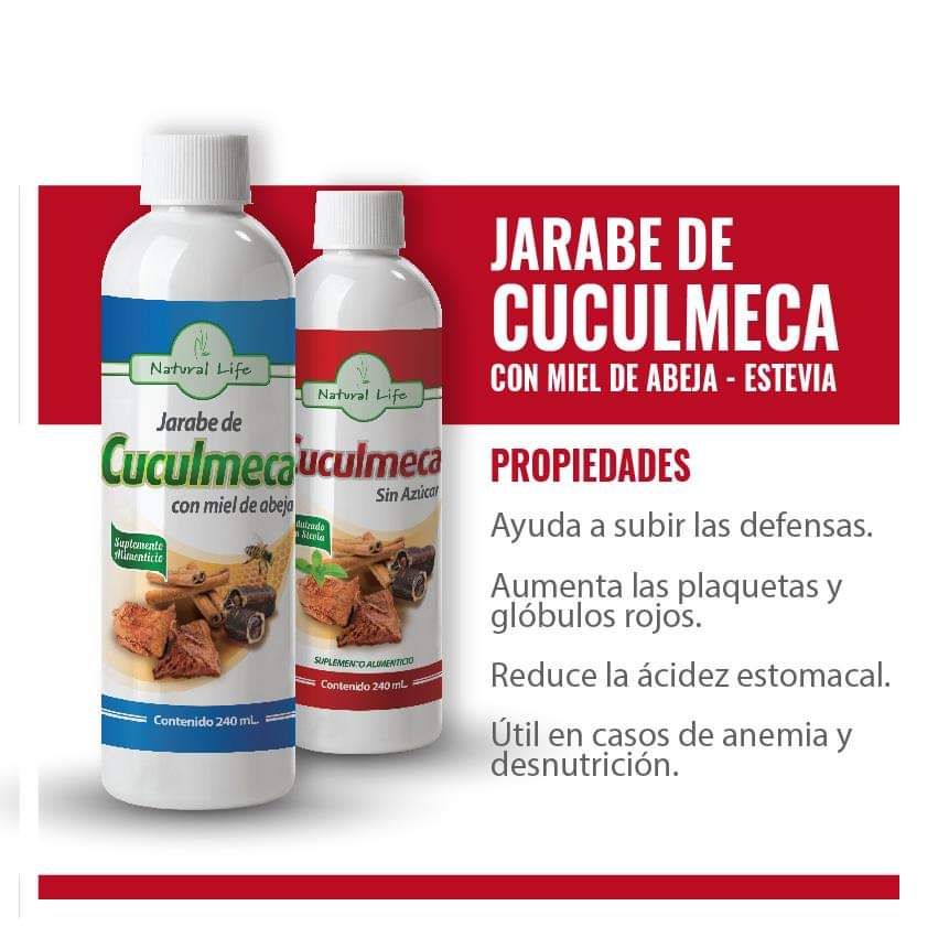 JARABE DE CUCULMECA PARA DIABÉTICOS NATURAL LIFE 240ML