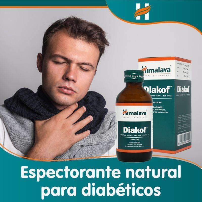 JARABE DIAKOF PARA DIABÉTICOS HIMALAYA 100ML