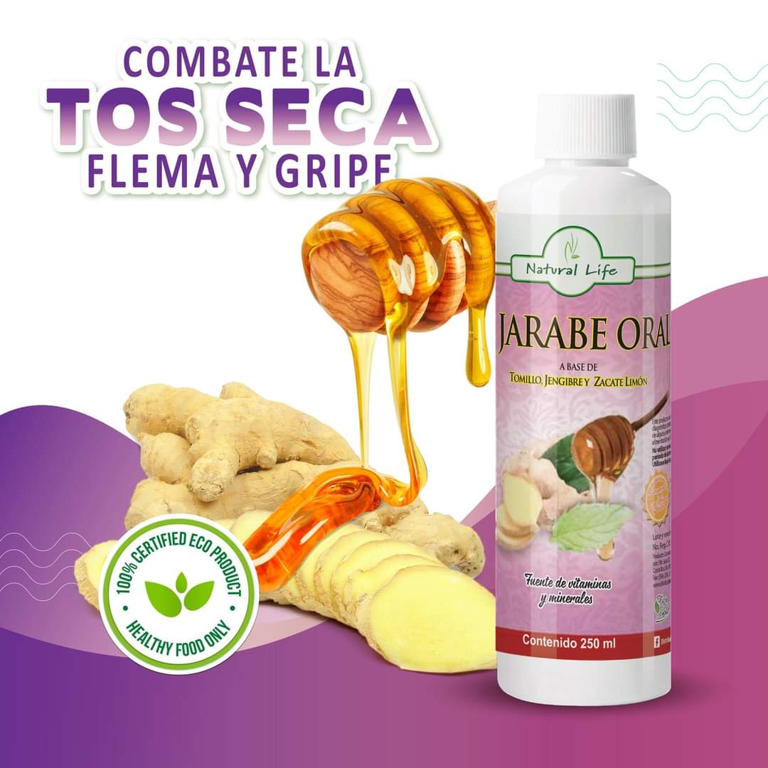 JARABE ORAL PLUS NATURAL LIFE 250ML