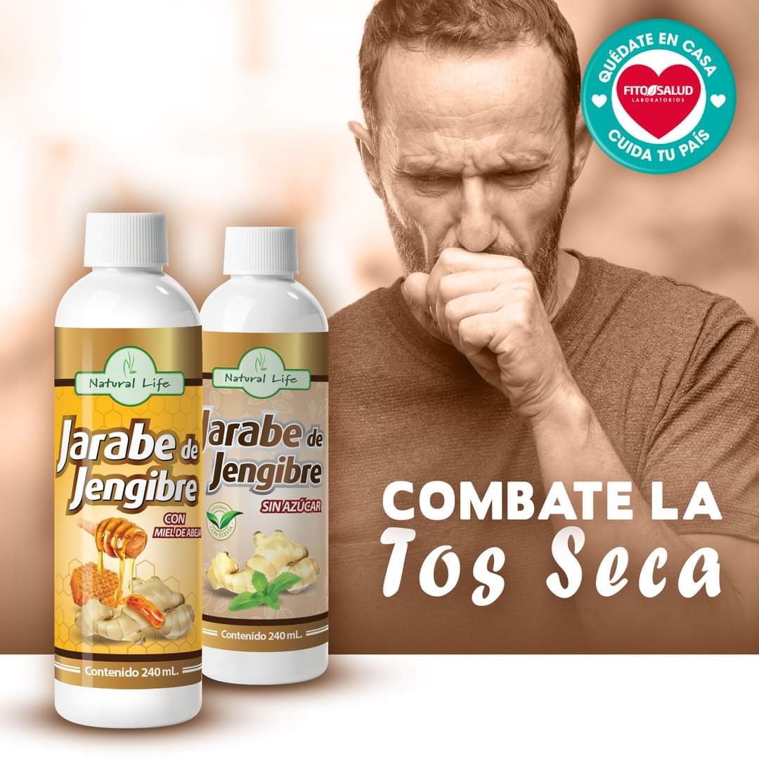 JARABE DE JENGIBRE NATURAL LIFE 240ML