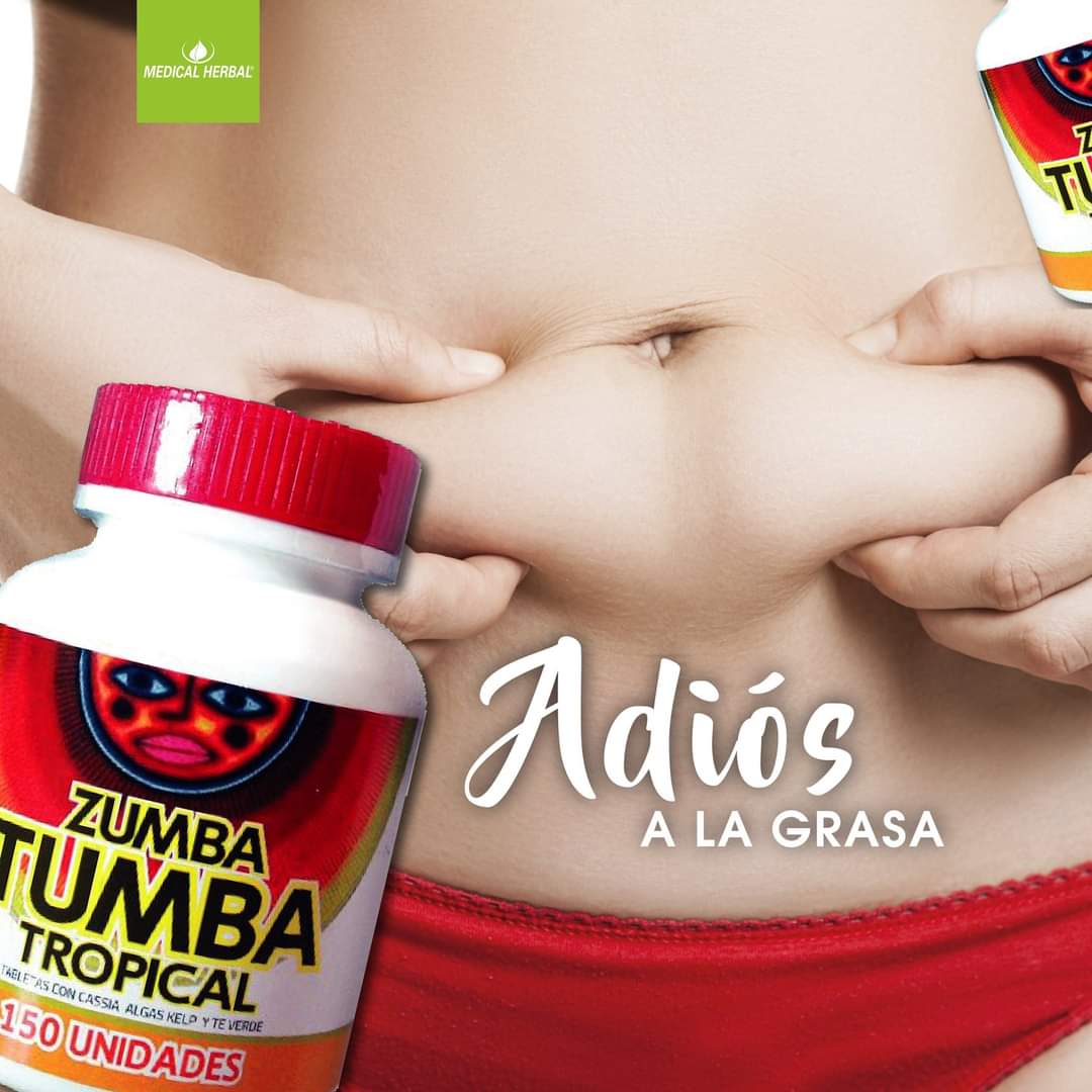 ZUMBA TUMBA TROPICAL MEDICAL HERBAL 150 TABLETAS