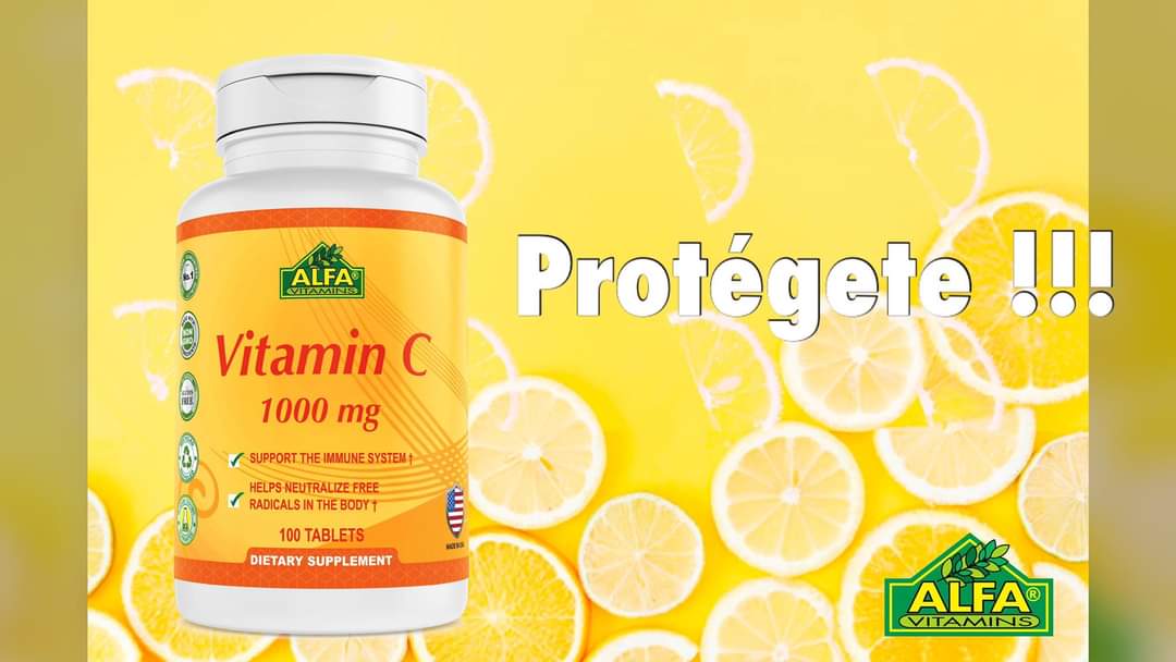 VITAMINA C ALFA 1000MG 100 CÁPSULAS