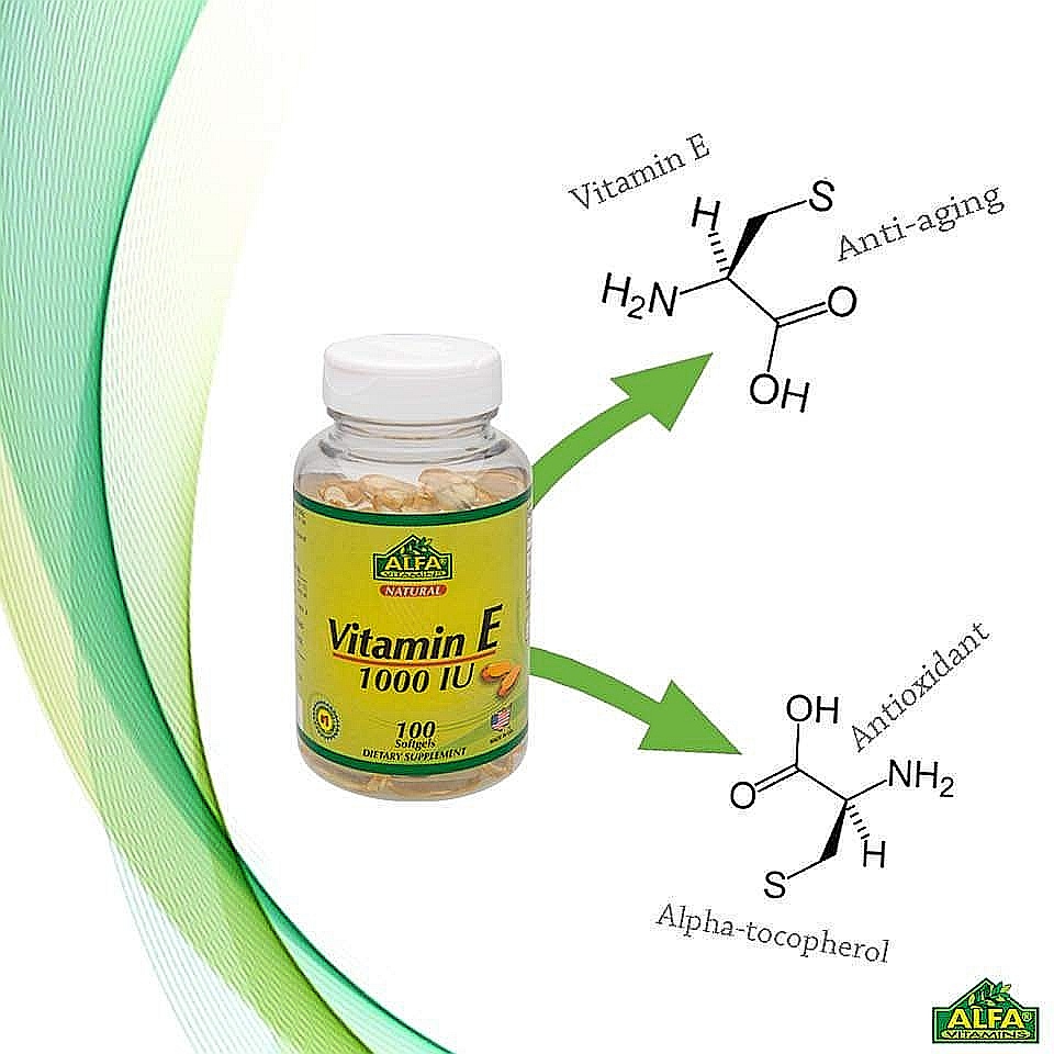 VITAMINA E 1000UI ALFA 100 SOFTGELS