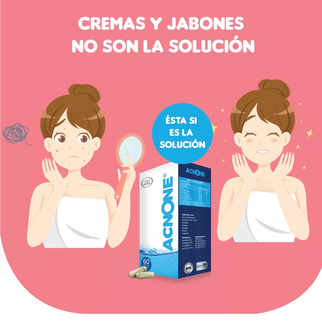 ACNONE TOTAL NATURAL CAJA 60 CÁPSULAS