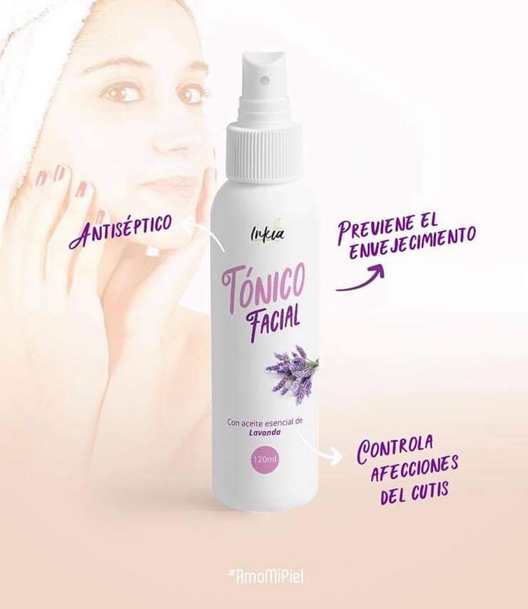 TÓNICO FACIAL LAVANDA INKIA 120ML