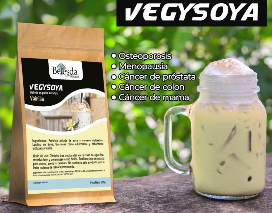 VEGYSOYA BETESDA SABOR VAINILLA 500G