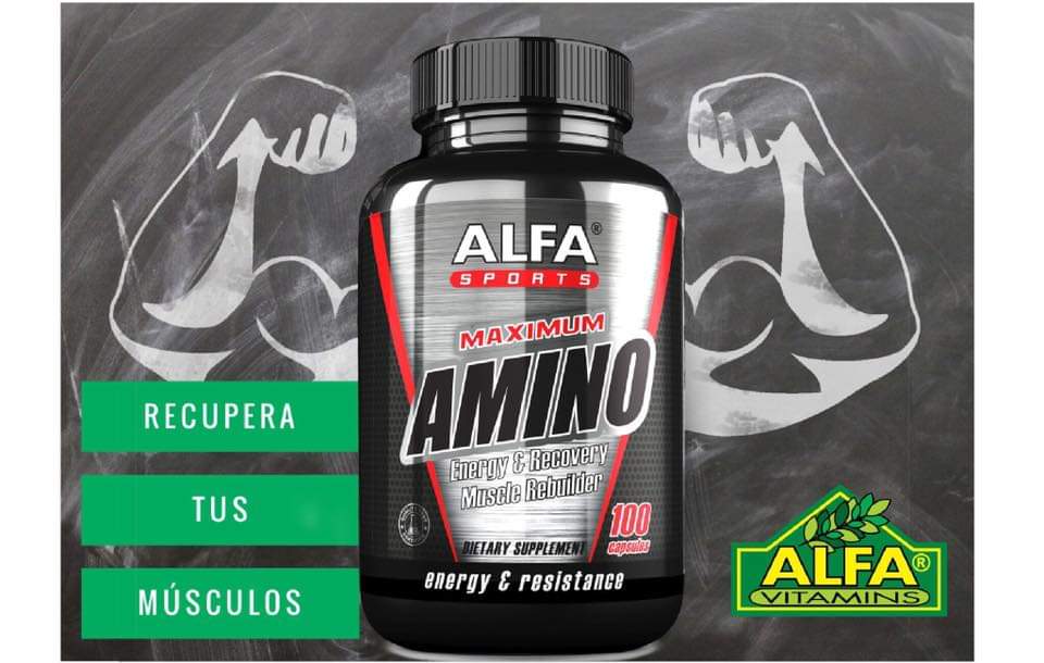 MAXIMUM AMINO ALFA 100 CÁPSULAS