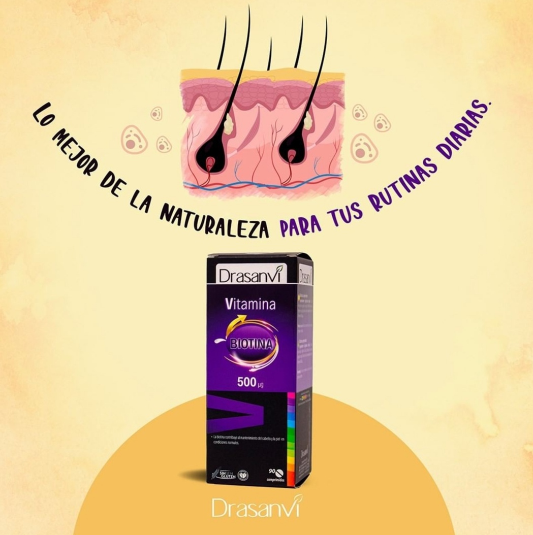 BIOTINA DRASANVI 90 COMPRIMIDOS