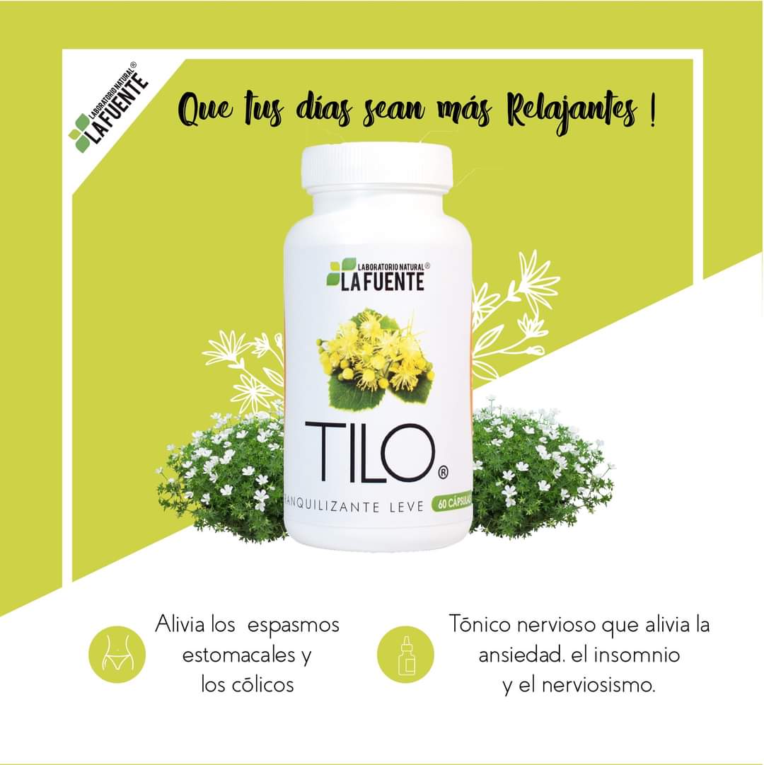 TILO LA FUENTE 60 CÁPSULAS 315MG