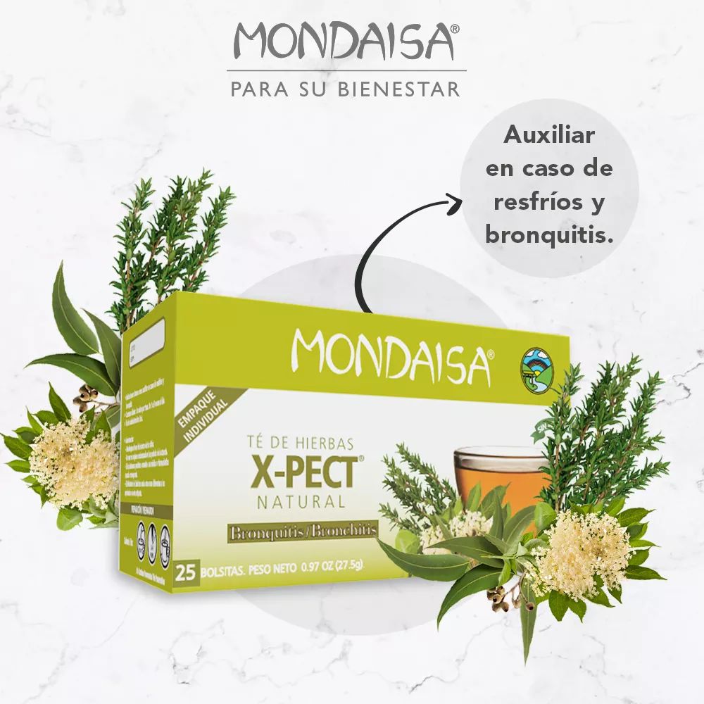 TÉ X-PECT MONDAISA 20 SOBRES