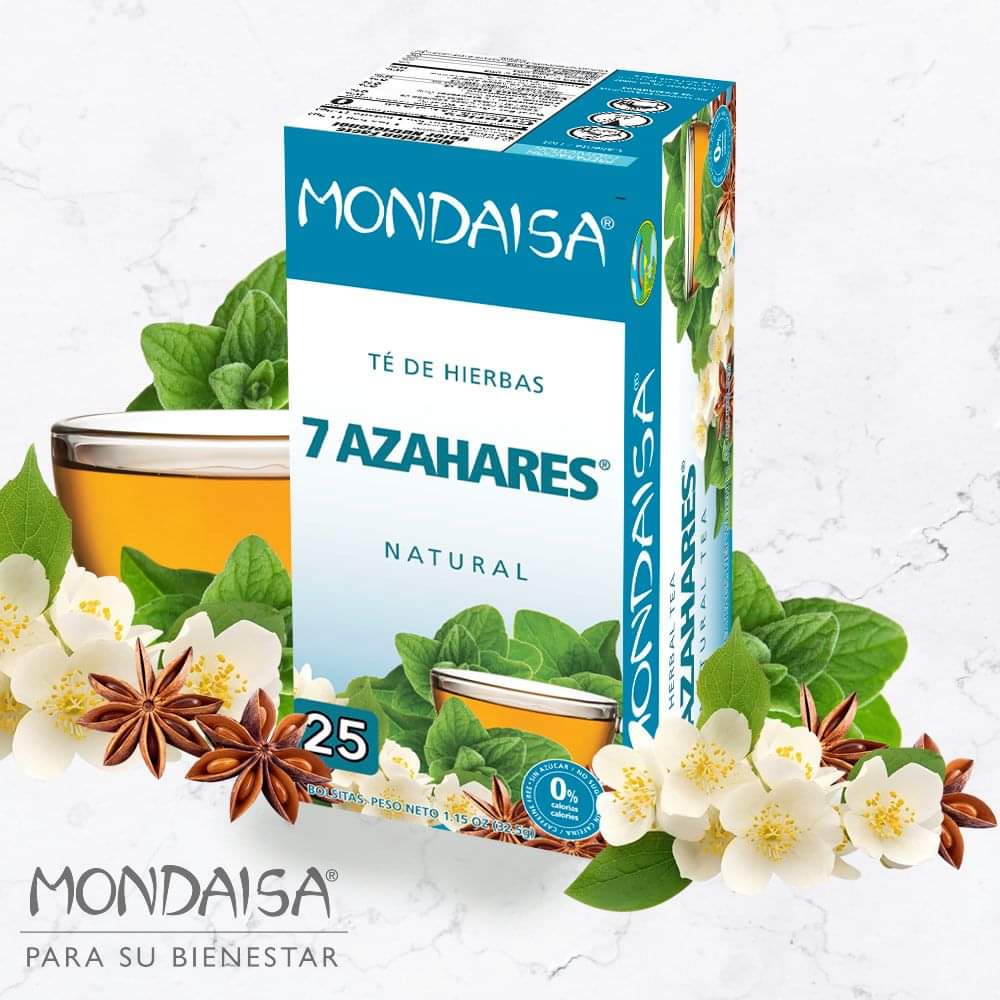 TÉ SIETE AZAHARES MONDAISA 25 SOBRES