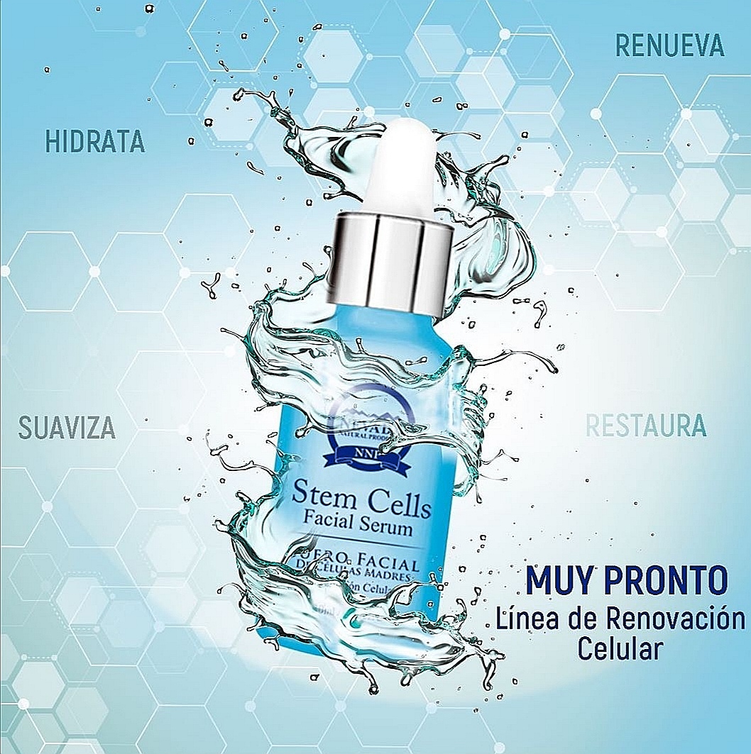 SUERO FACIAL DE ÁCIDO HIALURIONICO CELULAS MADRE NEVADA 30ML