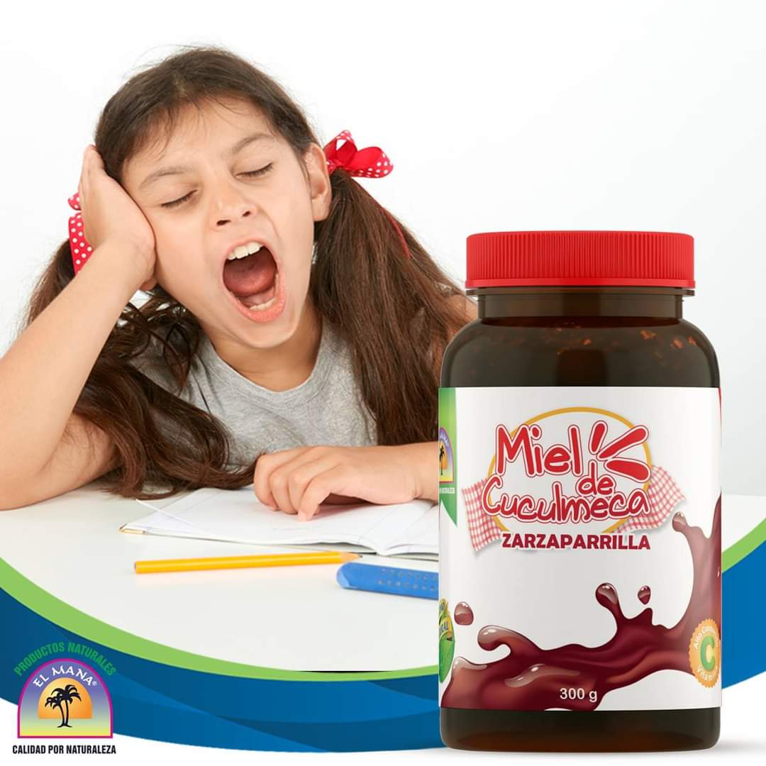 MIEL DE CUCULMECA CON ZARZAPARRILLA MANA 300G