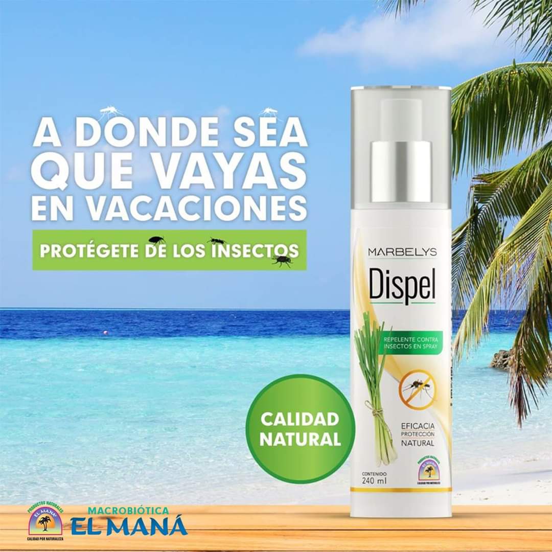 DISPEL REPELENTE CONTRA INSECTOS MANA 100ML
