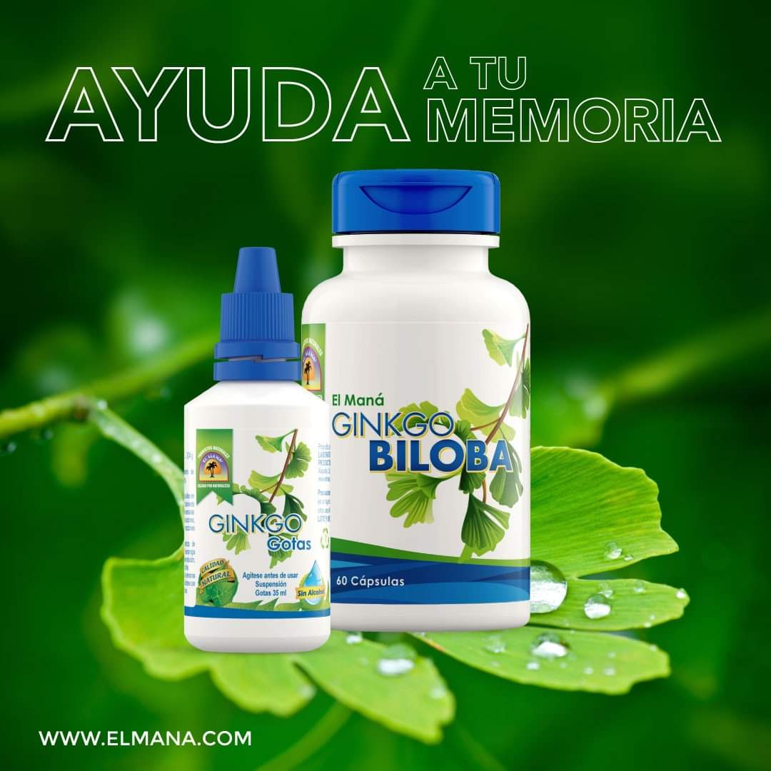 GOTAS GINKGO BILOBA MANA 35ML
