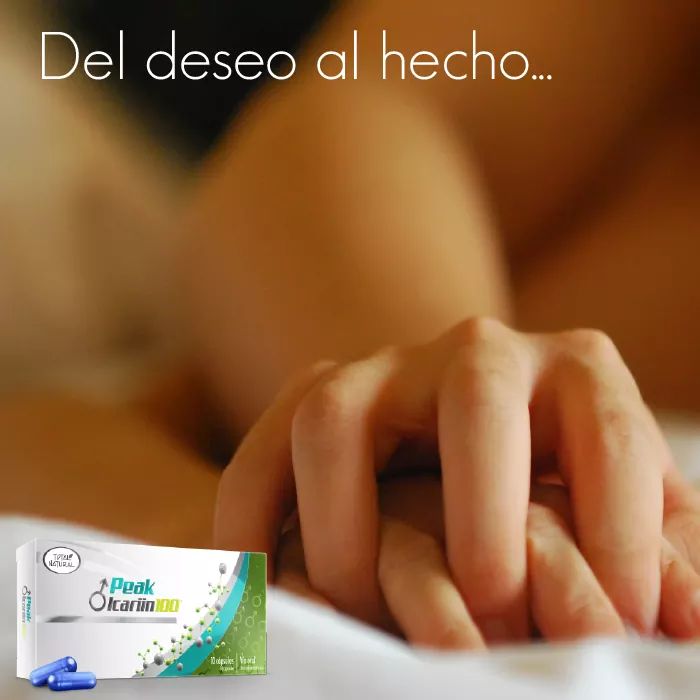 PEAK ICARIIN 100 TOTAL NATURAL 10 CÁPSULAS